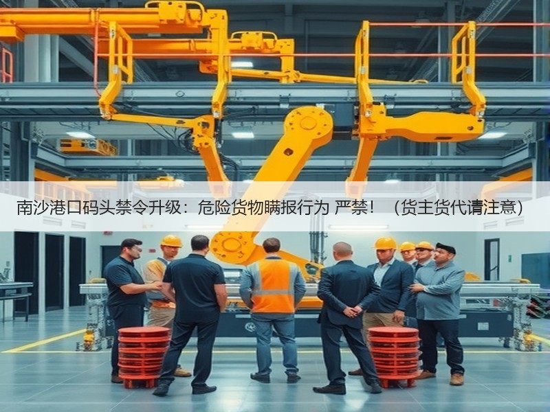 南沙港口码头禁令升级:危险货物瞒报行为 严禁!(货主货代请注意) 南沙港口码头禁令升级:危险货物瞒报行为 严禁!(货主货代请注意)