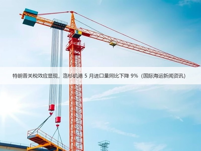特朗普关税效应显现,洛杉矶港 5 月进口量同比下降 9%(国际海运新闻资讯) 特朗普关税效应显现,洛杉矶港 5 月进口量同比下降 9%(国际海运新闻资讯)