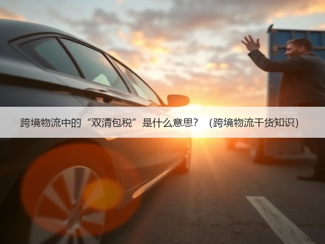 跨境物流中的“双清包税”是什么意思?(跨境物流干货知识)(图1) 跨境物流中的“双清包税”是什么意思?(跨境物流干货知识)(图1)