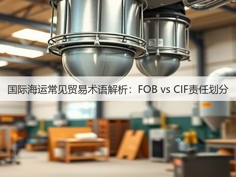 国际海运常见贸易术语解析:FOB vs CIF责任划分 国际海运常见贸易术语解析:FOB vs CIF责任划分