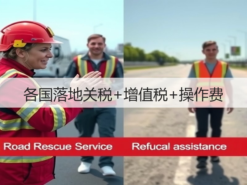 各国落地关税+增值税+操作费 各国落地关税+增值税+操作费