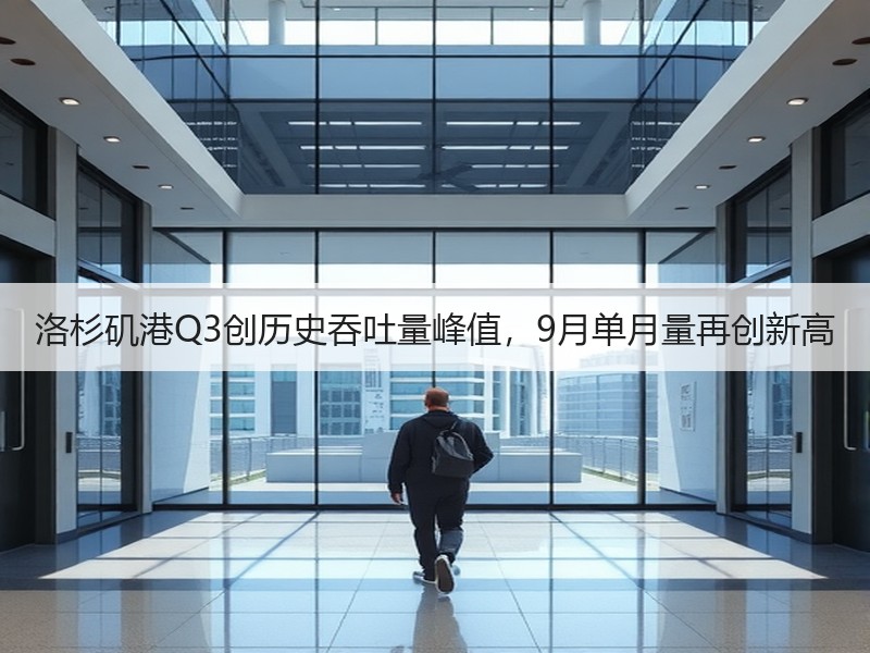 洛杉矶港Q3创历史吞吐量峰值,9月单月量再创新高 洛杉矶港Q3创历史吞吐量峰值,9月单月量再创新高