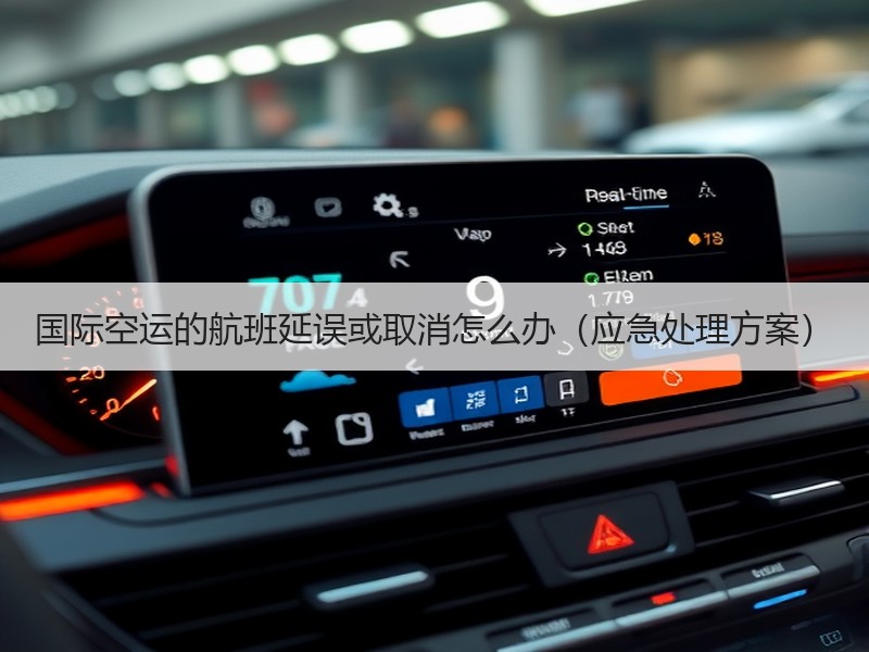 国际空运的航班延误或取消怎么办（应急处理方案）