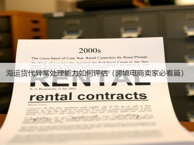 海运货代异常处理能力如何评估(跨境电商卖家必看篇)(图3) 海运货代异常处理能力如何评估(跨境电商卖家必看篇)(图3)