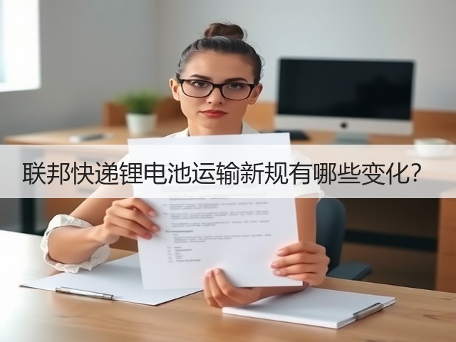 联邦快递锂电池运输新规有哪些变化?(图2) 联邦快递锂电池运输新规有哪些变化?(图2)