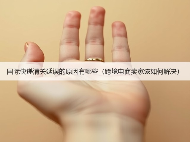 国际快递清关延误的原因有哪些(跨境电商卖家该如何解决)(图3) 国际快递清关延误的原因有哪些(跨境电商卖家该如何解决)(图3)