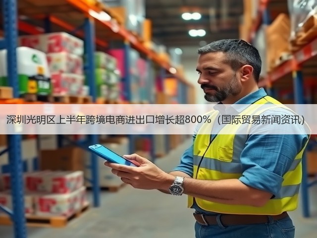 深圳光明区上半年跨境电商进出口增长超800%(国际贸易新闻资讯)(图3) 深圳光明区上半年跨境电商进出口增长超800%(国际贸易新闻资讯)(图3)