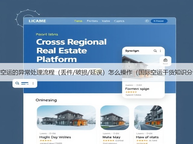 国际空运的异常处理流程(丢件/破损/延误)怎么操作(国际空运干货知识分享)(图1) 国际空运的异常处理流程(丢件/破损/延误)怎么操作(国际空运干货知识分享)(图1)