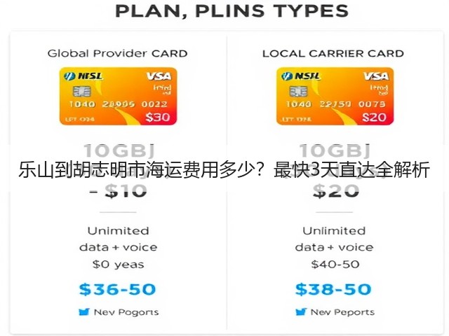 乐山到胡志明市海运费用多少？最快3天直达全解析(图3)