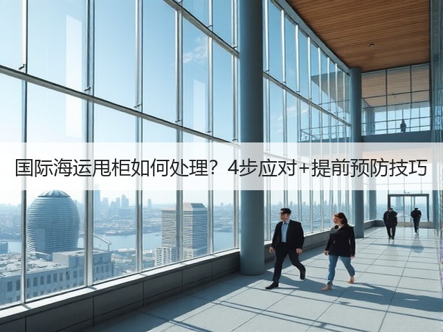 国际海运甩柜如何处理?4步应对+提前预防技巧(图3) 国际海运甩柜如何处理?4步应对+提前预防技巧(图3)