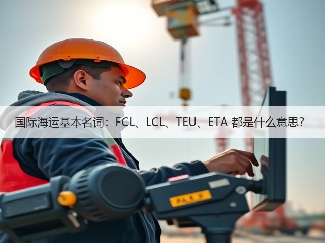 国际海运基本名词:FCL、LCL、TEU、ETA 都是什么意思?(图2) 国际海运基本名词:FCL、LCL、TEU、ETA 都是什么意思?(图2)