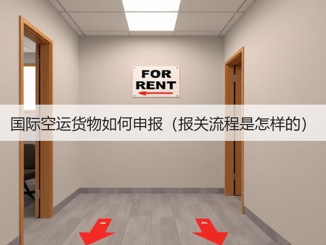 国际空运货物如何申报(报关流程是怎样的)(图1) 国际空运货物如何申报(报关流程是怎样的)(图1)