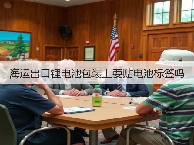 海运出口锂电池包装上要贴电池标签吗(图1) 海运出口锂电池包装上要贴电池标签吗(图1)