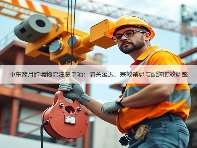 中东斋月跨境物流注意事项:清关延迟、宗教禁忌与配送时效调整(图2) 中东斋月跨境物流注意事项:清关延迟、宗教禁忌与配送时效调整(图2)