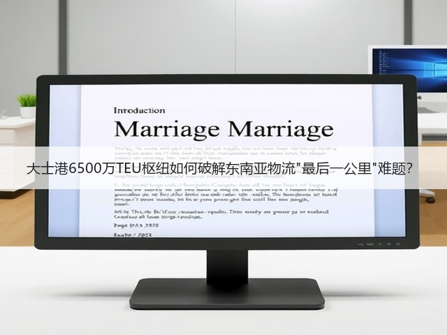 大士港6500万TEU枢纽如何破解东南亚物流最后一公里难题?(图2) 大士港6500万TEU枢纽如何破解东南亚物流最后一公里难题?(图2)