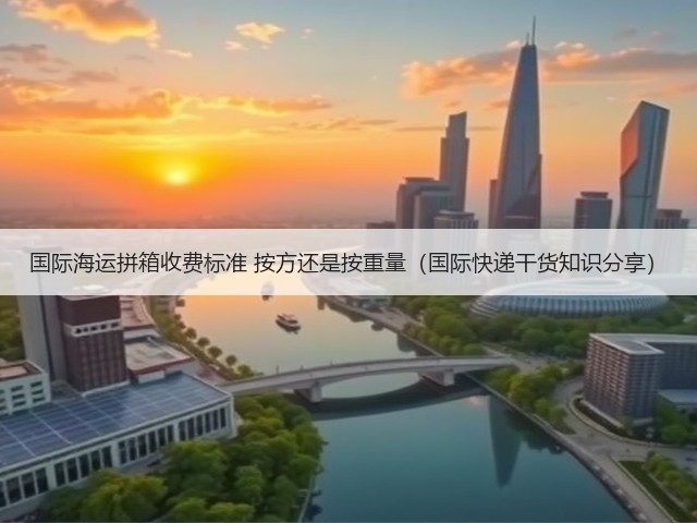 国际海运拼箱收费标准 按方还是按重量(国际快递干货知识分享)(图3) 国际海运拼箱收费标准 按方还是按重量(国际快递干货知识分享)(图3)