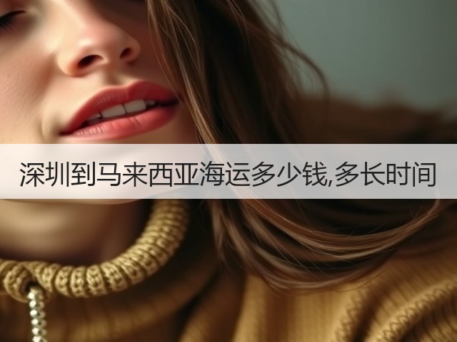 深圳到马来西亚海运多少钱,多长时间(图1)