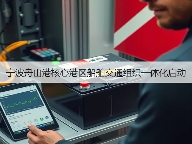 宁波舟山港核心港区船舶交通组织一体化启动(图1) 宁波舟山港核心港区船舶交通组织一体化启动(图1)