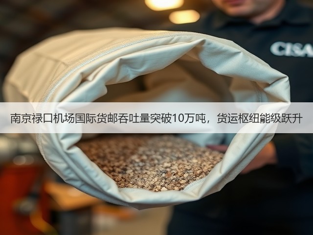 南京禄口机场国际货邮吞吐量突破10万吨，货运枢纽能级跃升(图3)