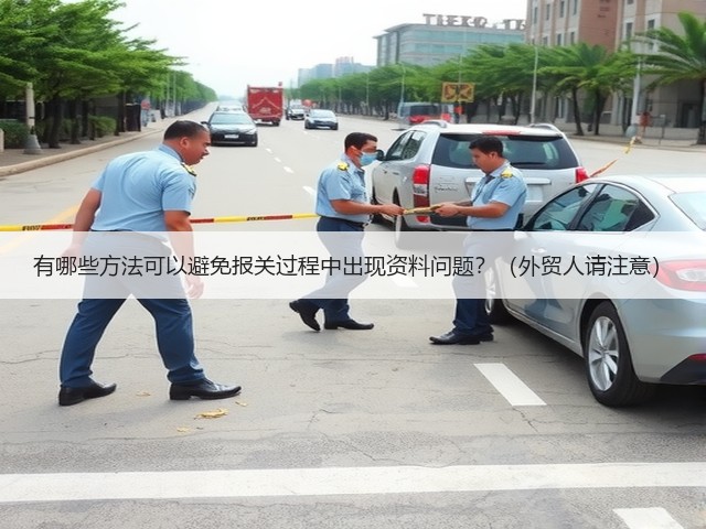 有哪些方法可以避免报关过程中出现资料问题?(外贸人请注意)(图3) 有哪些方法可以避免报关过程中出现资料问题?(外贸人请注意)(图3)