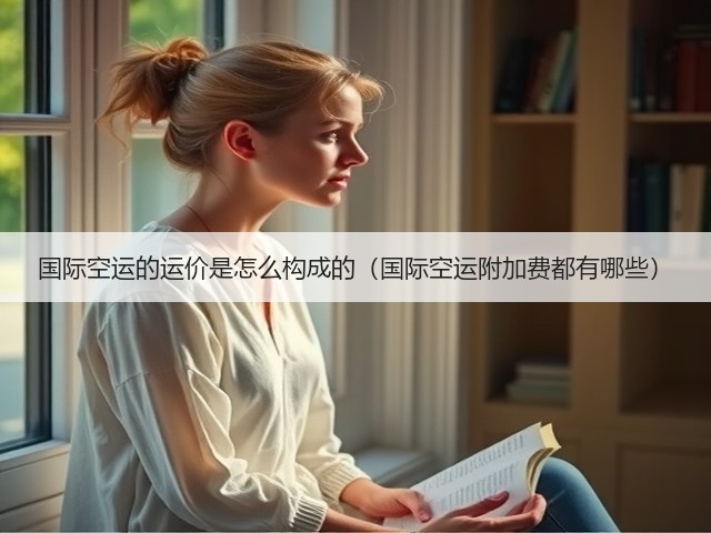 国际空运的运价是怎么构成的（国际空运附加费都有哪些）(图1)