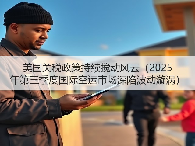 美国关税政策持续搅动风云(2025 年第三季度国际空运市场深陷波动漩涡)(图2) 美国关税政策持续搅动风云(2025 年第三季度国际空运市场深陷波动漩涡)(图2)