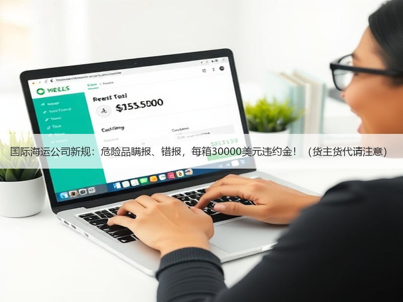 国际海运公司新规:危险品瞒报、错报,每箱30000美元违约金!(货主货代请注意) 国际海运公司新规:危险品瞒报、错报,每箱30000美元违约金!(货主货代请注意)