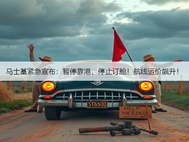 马士基紧急宣布:暂停靠港,停止订舱!航线运价飙升!(图1) 马士基紧急宣布:暂停靠港,停止订舱!航线运价飙升!(图1)