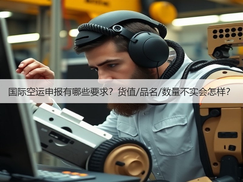 国际空运申报有哪些要求？货值/品名/数量不实会怎样？