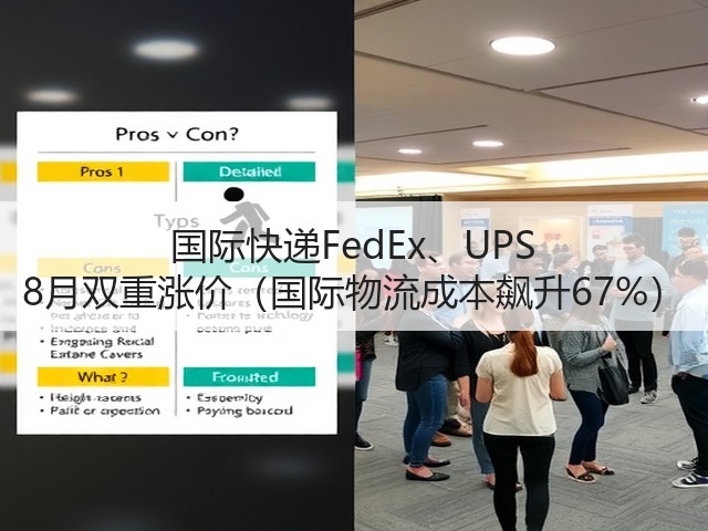 国际快递FedEx、UPS 8月双重涨价(国际物流成本飙升67%)(图2) 国际快递FedEx、UPS 8月双重涨价(国际物流成本飙升67%)(图2)