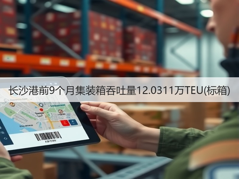 长沙港前9个月集装箱吞吐量12.0311万TEU(标箱)