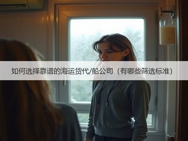 如何选择靠谱的海运货代/船公司(有哪些筛选标准)(图3) 如何选择靠谱的海运货代/船公司(有哪些筛选标准)(图3)