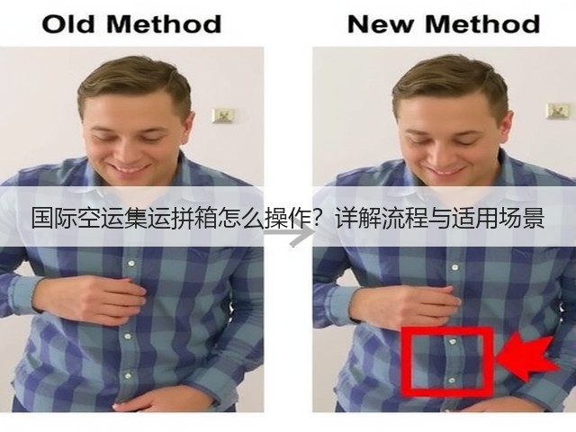 国际空运集运拼箱怎么操作？详解流程与适用场景(图1)