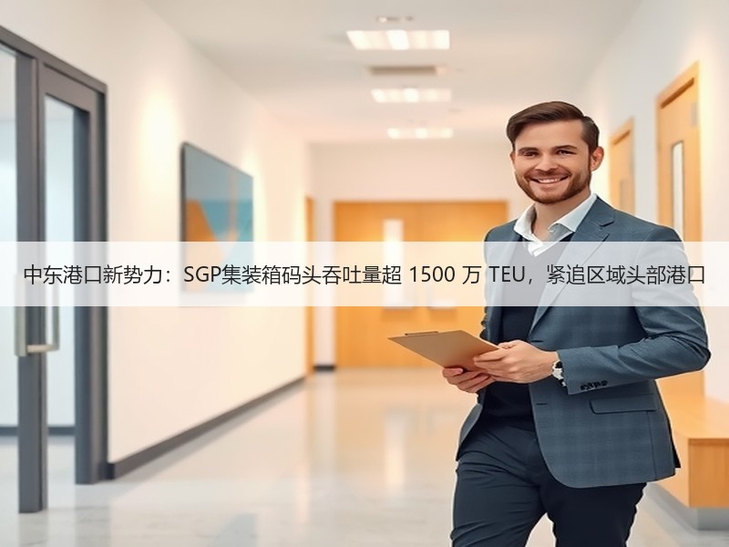 中东港口新势力:SGP集装箱码头吞吐量超 1500 万 TEU,紧追区域头部港口 中东港口新势力:SGP集装箱码头吞吐量超 1500 万 TEU,紧追区域头部港口