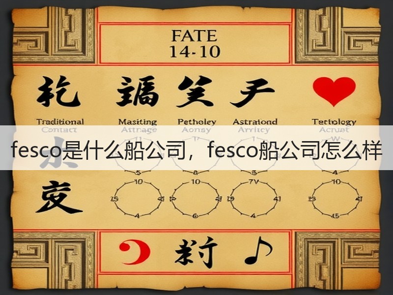 fesco是什么船公司,fesco船公司怎么样 fesco是什么船公司,fesco船公司怎么样