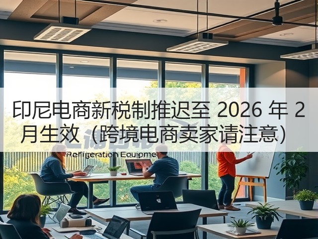 印尼电商新税制推迟至 2026 年 2 月生效(跨境电商卖家请注意)(图1) 印尼电商新税制推迟至 2026 年 2 月生效(跨境电商卖家请注意)(图1)