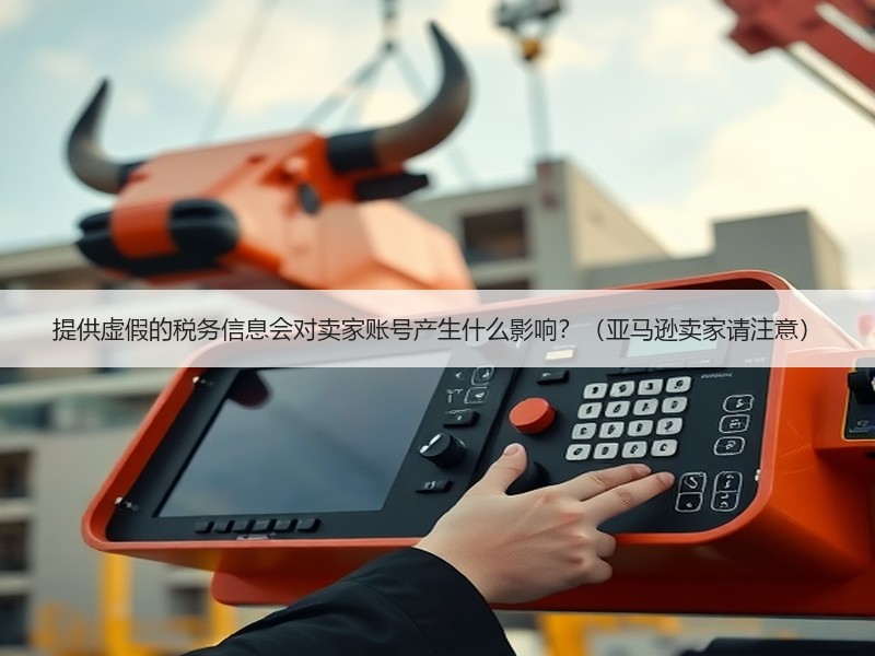 提供虚假的税务信息会对卖家账号产生什么影响？（亚马逊卖家请注意）