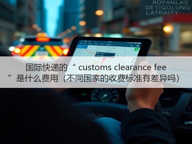 国际快递的“ customs clearance fee ”是什么费用(不同国家的收费标准有差异吗)(图2) 国际快递的“ customs clearance fee ”是什么费用(不同国家的收费标准有差异吗)(图2)
