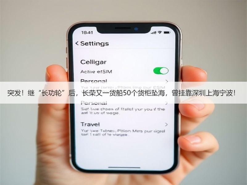 突发！继“长功轮”后，长荣又一货船50个货柜坠海，曾挂靠深圳上海宁波！