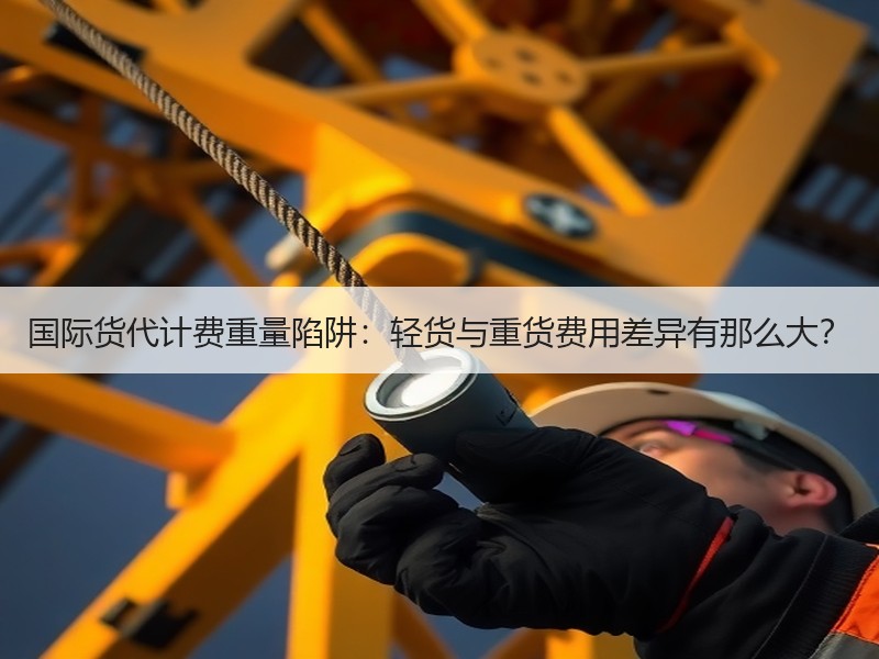 国际货代计费重量陷阱:轻货与重货费用差异有那么大? 国际货代计费重量陷阱:轻货与重货费用差异有那么大?