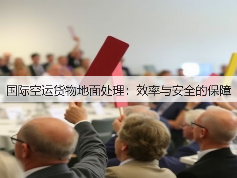 国际空运货物地面处理:效率与安全的保障 国际空运货物地面处理:效率与安全的保障