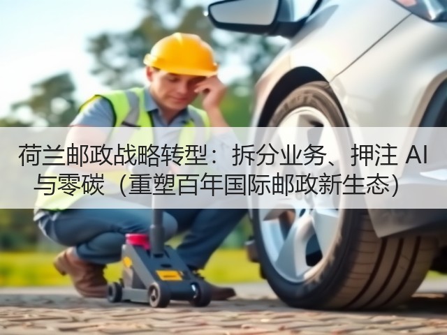 荷兰邮政战略转型:拆分业务、押注 AI 与零碳(重塑百年国际邮政新生态)(图2) 荷兰邮政战略转型:拆分业务、押注 AI 与零碳(重塑百年国际邮政新生态)(图2)