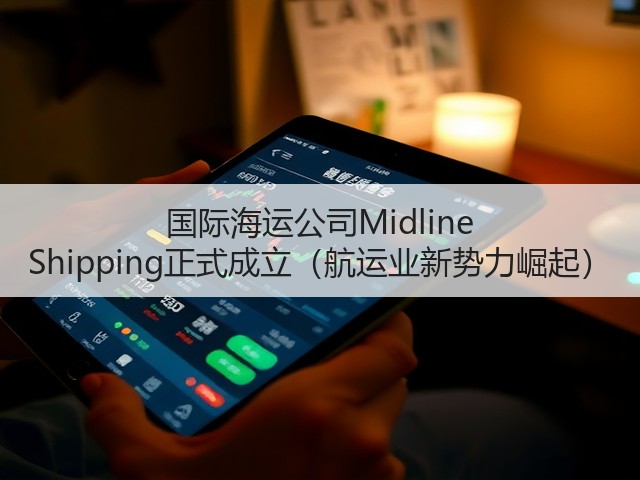 国际海运公司Midline Shipping正式成立（航运业新势力崛起）(图2)