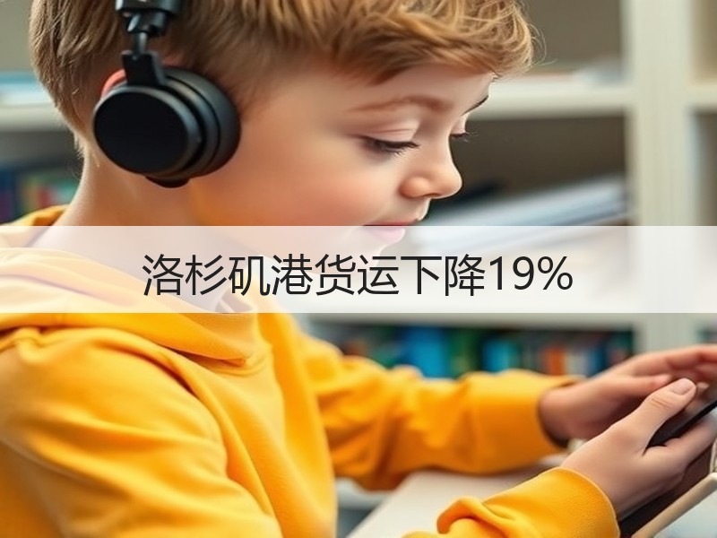 洛杉矶港货运下降19% 洛杉矶港货运下降19%