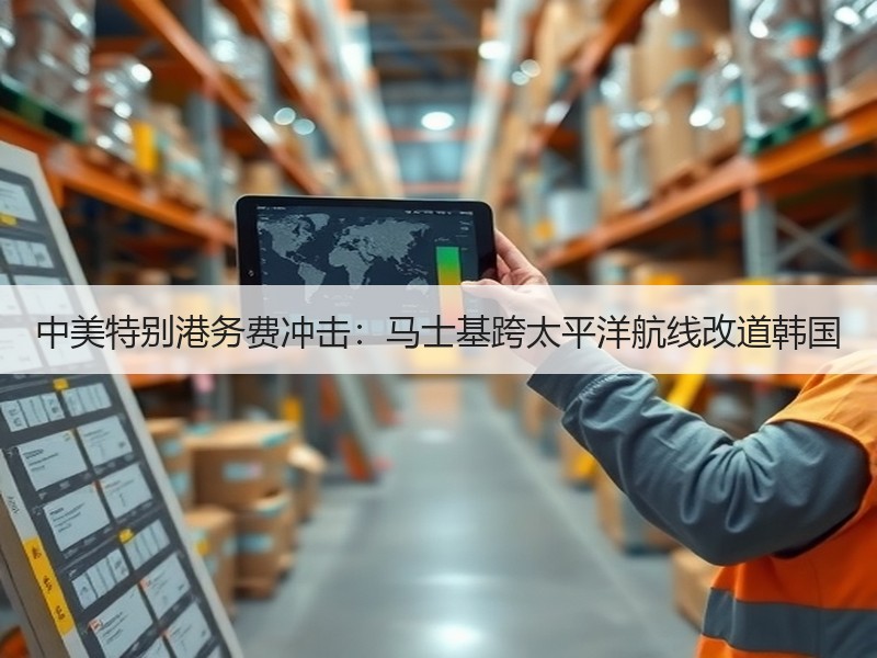 中美特别港务费冲击:马士基跨太平洋航线改道韩国 中美特别港务费冲击:马士基跨太平洋航线改道韩国