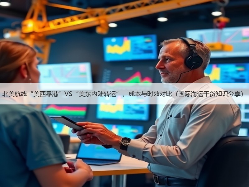 北美航线“美西靠港”VS“美东内陆转运”，成本与时效对比（国际海运干货知识分享）
