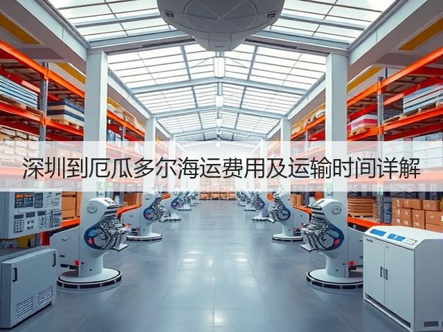 深圳到厄瓜多尔海运费用及运输时间详解(图1) 深圳到厄瓜多尔海运费用及运输时间详解(图1)