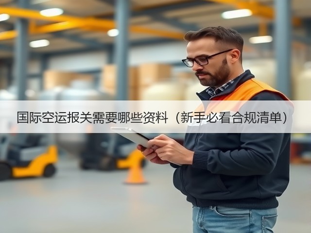 国际空运报关需要哪些资料(新手必看合规清单)(图1) 国际空运报关需要哪些资料(新手必看合规清单)(图1)