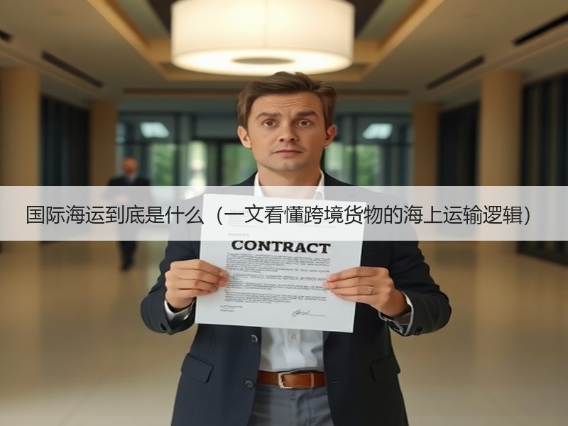 国际海运到底是什么（一文看懂跨境货物的海上运输逻辑）