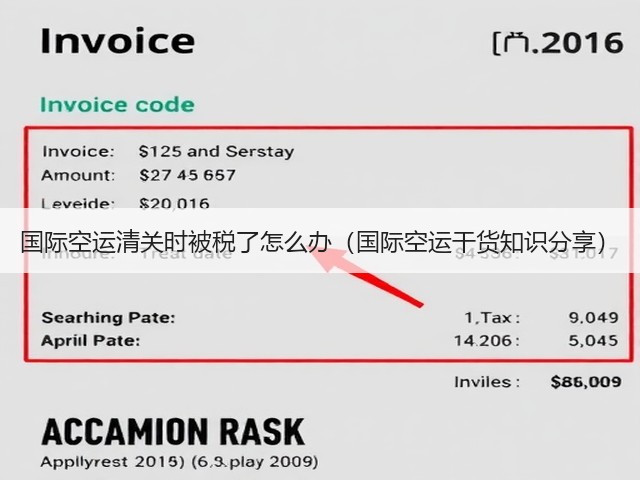国际空运清关时被税了怎么办(国际空运干货知识分享)(图2) 国际空运清关时被税了怎么办(国际空运干货知识分享)(图2)